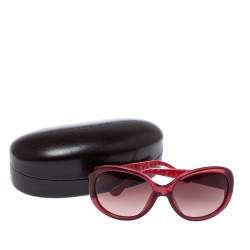 Michael Kors Red / Brown Gradient M2846S Carolina Oversized Sunglasses