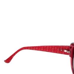 Michael Kors Red / Brown Gradient M2846S Carolina Oversized Sunglasses