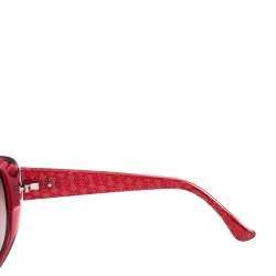 Michael Kors Red / Brown Gradient M2846S Carolina Oversized Sunglasses