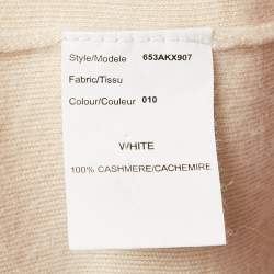 Michael Kors Beige Cashmere Buttoned Cardigan S