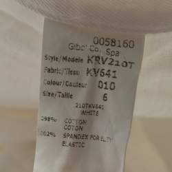 Michael Kors White Denim Straight Fit Jeans M 