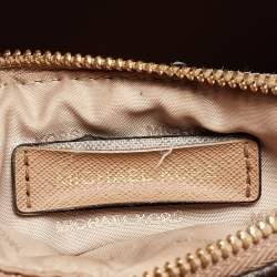 Michael Kors Brown Leather Mini Studded Mercer Tote