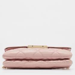 Michael Kors Pink Quilted Leather Small Sloan Crossbody Bag