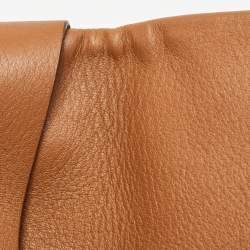 مملوكة مسبقًا Michael Kors Brown Leather Fold Over Flap Shoulder Bag