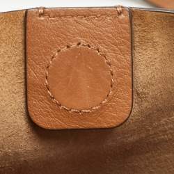 مملوكة مسبقًا Michael Kors Brown Leather Fold Over Flap Shoulder Bag