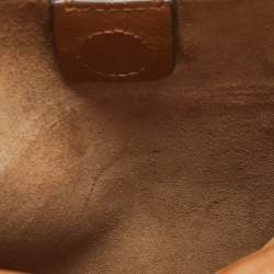 مملوكة مسبقًا Michael Kors Brown Leather Fold Over Flap Shoulder Bag