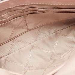 Pre Owned Michael Kors Pink Leather Large Bedford Legacy Shoulder Bag