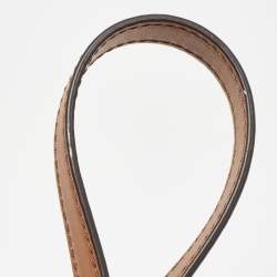 Pre Owned Michael Kors Brown Leather Medium Jet Set Shoulder Bag