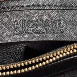 MICHAEL Michael Kors Black Leather Medium Cynthia Tote