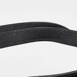 MICHAEL Michael Kors Black Leather Medium Cynthia Tote