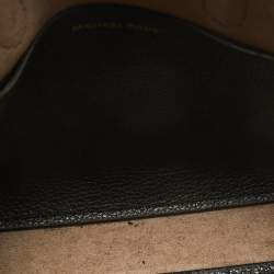 Pre Owned Michael Kors Black Leather Extra Small Sinclair Tote