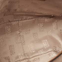 Pre Owned Michael Kors Brown Leather Cecelia Crossbody Bag