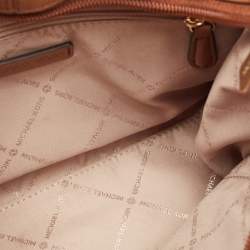 Pre Owned Michael Kors Brown Leather Mirella Tote