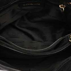 Pre Owned Michael Kors Black Leather Jet Set Tote