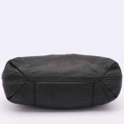 Pre Owned Michael Kors Black Leather Jet Set Tote