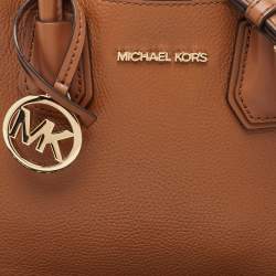 Michael Kors Brown Leather Small Mercer Tote