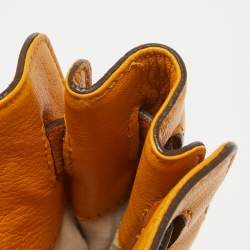 Michael Kors Mustard Leather Hamilton North South Tote