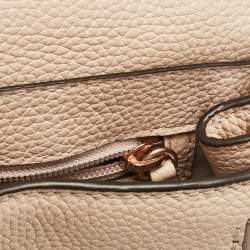 Pre Owned Michael Kors Tricolor Leather Small Embellished Bristol Top Handle Bag