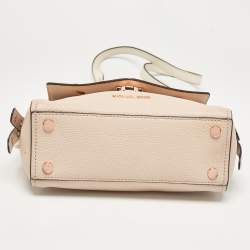 Pre Owned Michael Kors Tricolor Leather Small Embellished Bristol Top Handle Bag