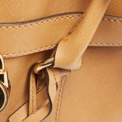Michael Kors Tan Leather East/West Hamilton Tote