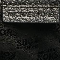 Michael Kors Black Leather Camera Crossbody Bag