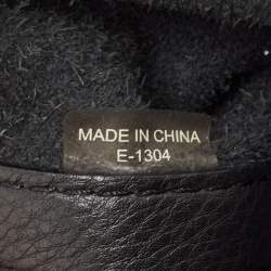 Pre Owned Michael Kors Black Soft Leather Colgate Tote