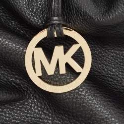 Pre Owned Michael Kors Black Soft Leather Colgate Tote