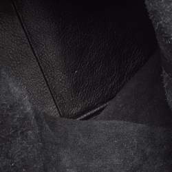 Pre Owned Michael Kors Black Soft Leather Colgate Tote