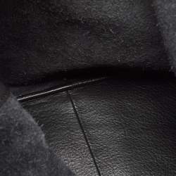 Pre Owned Michael Kors Black Soft Leather Colgate Tote