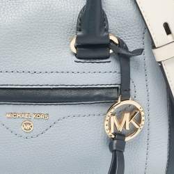 Pre Owned Michael Kors Tricolor Leather Medium Carine Satchel