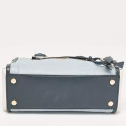 Pre Owned Michael Kors Tricolor Leather Medium Carine Satchel