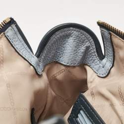 Pre Owned Michael Kors Tricolor Leather Medium Carine Satchel