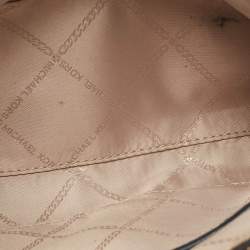 Pre Owned Michael Kors Tricolor Leather Medium Carine Satchel