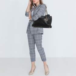 Michael Kors Black Quilted Leather Susannah Tote