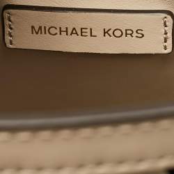 Michael Kors Beige Leather Mercer Studio Tote