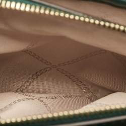 Pre Owned Michael Kors Green Quilted Leather Medium Whitney Shoulder Bag