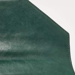 Pre Owned Michael Kors Green Quilted Leather Medium Whitney Shoulder Bag