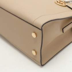 Pre Owned حقيبة يد توتس ميشيل كورس راين جلد بيج