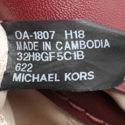 Michael Kors Multicolor Signature Coated Canvas and Leather Shoulder Bag
