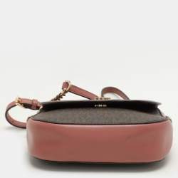 Michael Kors Multicolor Signature Coated Canvas and Leather Shoulder Bag