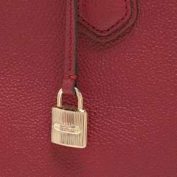 Pre Owned Michael Kors Burgundy Leather large Adele Tote