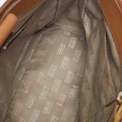 Michael Kors Tricolor Leather Double Zip Colorblock Tote