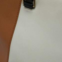 Michael Kors Tricolor Leather Double Zip Colorblock Tote