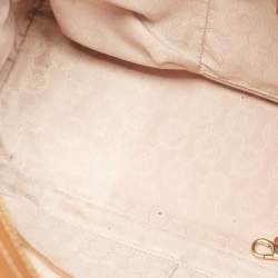 Pre Owned Michael Kors Brown Leather Large Selma Tote