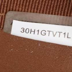 Michael Kors Brown Saffiano Leather Small Jet Set Travel Tote