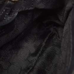 مملوكة مسبقًا Michael Kors Black Leather Small Cynthia Tote