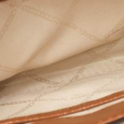 Michael Kors Brown Quilted Leather Large Whitney Shoulder Bag