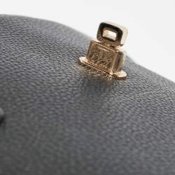 Pre Owned Michael Kors Black Leather Karso Flap Top Handle Bag