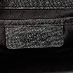 Pre Owned Michael Kors Black Leather Large Selma Tote