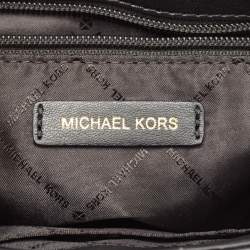 Pre Owned Michael Kors Black Quilted Leather Small Serena Crossbody Bag